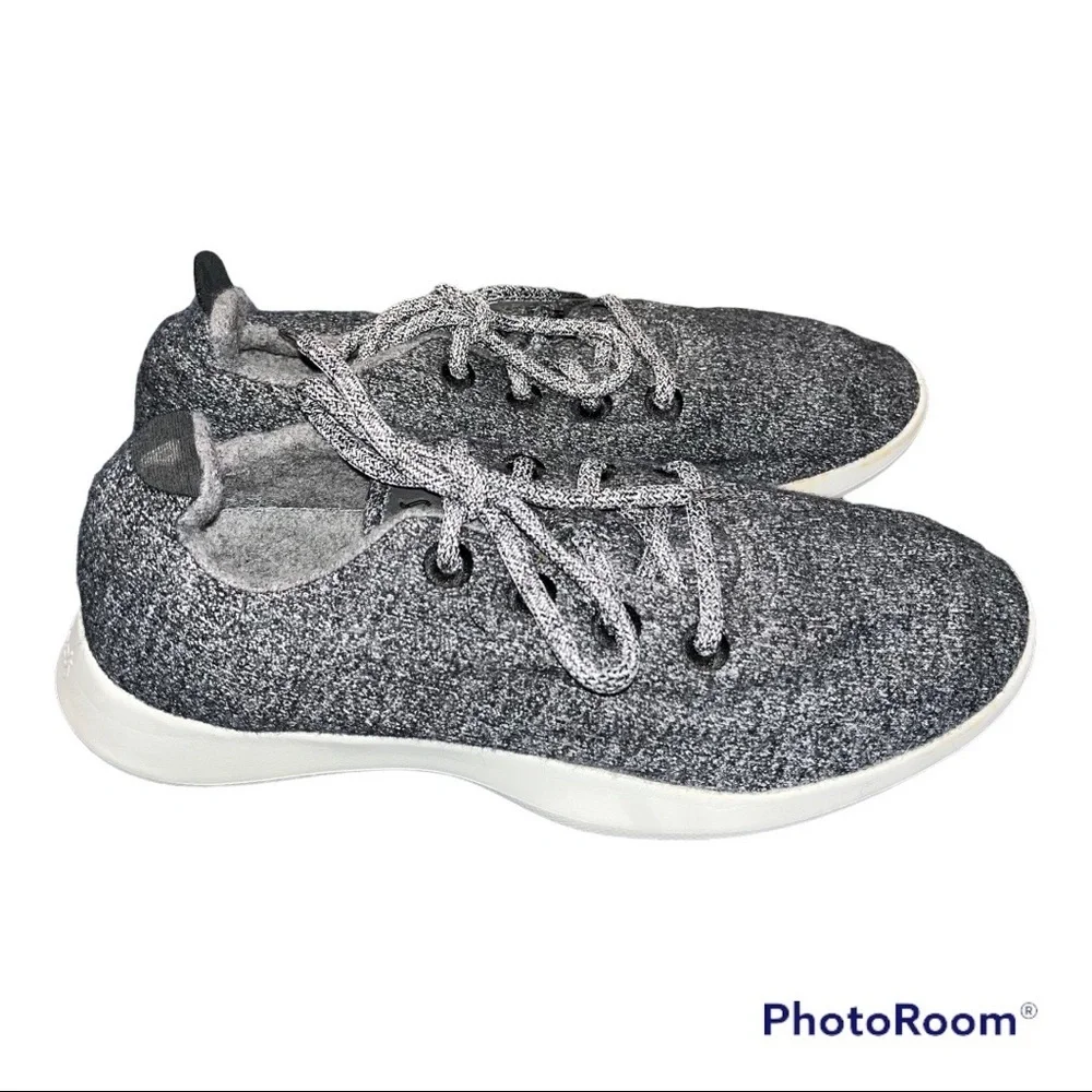 Allbirds Gray Wool Runners Running Shoes Sneakers size 10